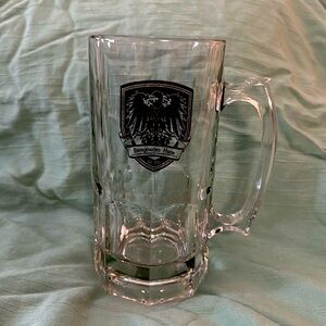 Biergarten Haus Glass Mug Stein 8”